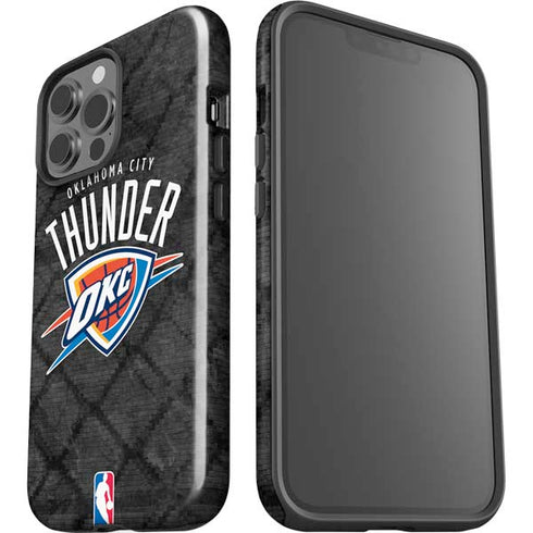 NBA Oklahoma City Thunder Dark Rust iPhone 15 Pro Max Impact Case