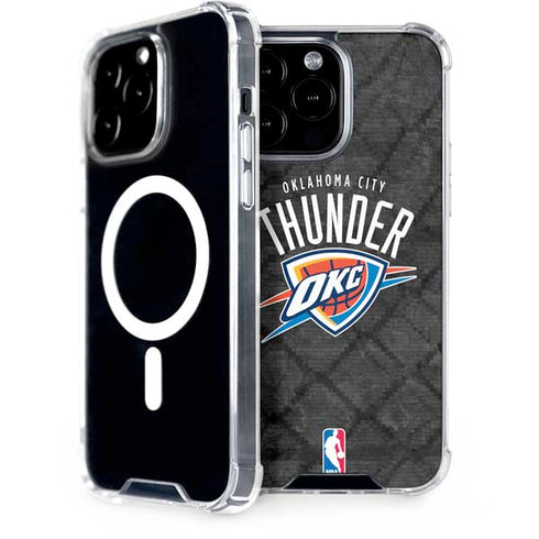 NBA Oklahoma City Thunder Dark Rust iPhone 14 Pro Max MagSafe Case