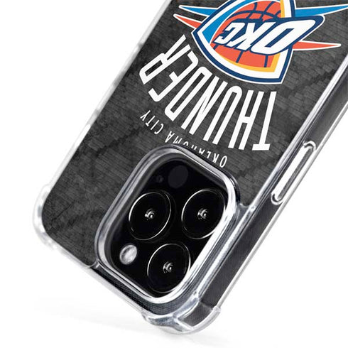 NBA Oklahoma City Thunder Dark Rust iPhone 14 Pro Max MagSafe Case