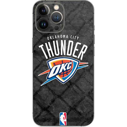 NBA Oklahoma City Thunder Dark Rust iPhone 14 Pro Max Skin