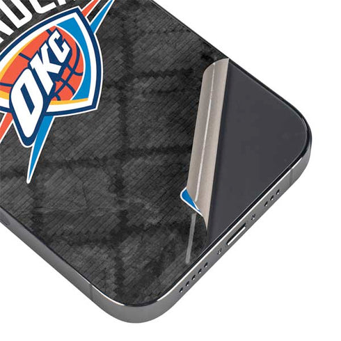 NBA Oklahoma City Thunder Dark Rust iPhone 14 Pro Max Skin