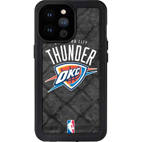 NBA Oklahoma City Thunder Dark Rust iPhone 14 Pro Max Waterproof Case