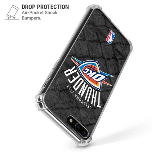 NBA Oklahoma City Thunder Dark Rust iPhone 7/8 Plus Clear Case