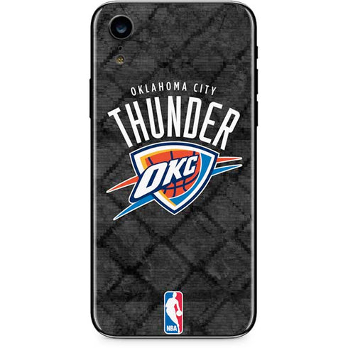 NBA Oklahoma City Thunder Dark Rust iPhone XR Skin