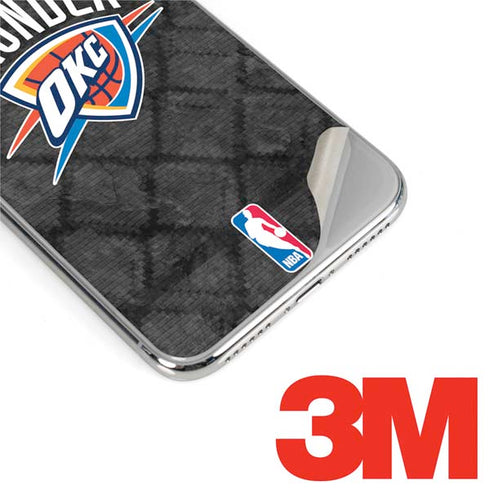 NBA Oklahoma City Thunder Dark Rust iPhone XS Max Skin