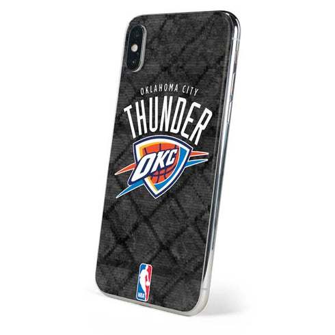 NBA Oklahoma City Thunder Dark Rust iPhone XS Skin