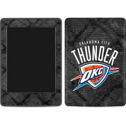 NBA Oklahoma City Thunder Dark Rust Amazon Kindle Skin