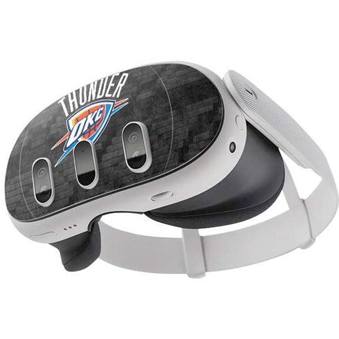 NBA Oklahoma City Thunder Dark Rust Meta Quest 3 Skin