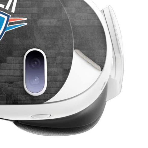 NBA Oklahoma City Thunder Dark Rust Meta Quest 3 Skin