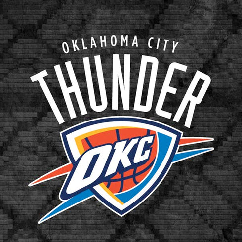 NBA Oklahoma City Thunder Dark Rust Moto G6 Skin