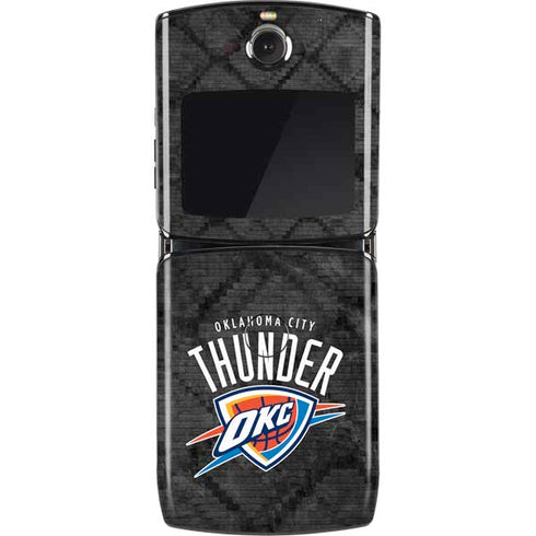 NBA Oklahoma City Thunder Dark Rust Motorola RAZR Skin