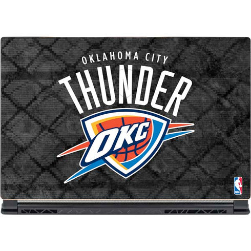 NBA Oklahoma City Thunder Dark Rust MSI GS65 Stealth Laptop Skin