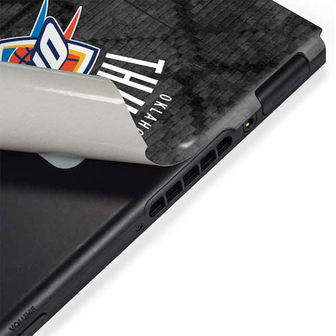 NBA Oklahoma City Thunder Dark Rust Nintendo Switch Bundle Skin