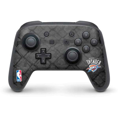 NBA Oklahoma City Thunder Dark Rust Nintendo Switch Pro Controller Skin