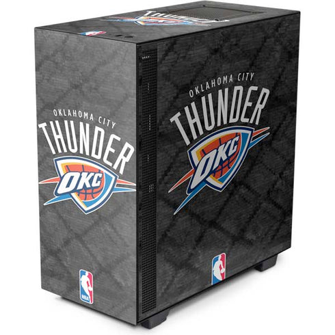 NBA Oklahoma City Thunder Dark Rust NZXT H510 Compact ATX Mid-Tower Case Skin