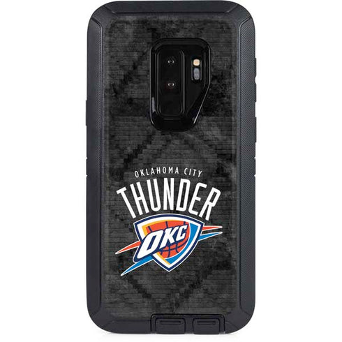NBA Oklahoma City Thunder Dark Rust Otterbox Defender Galaxy Skin