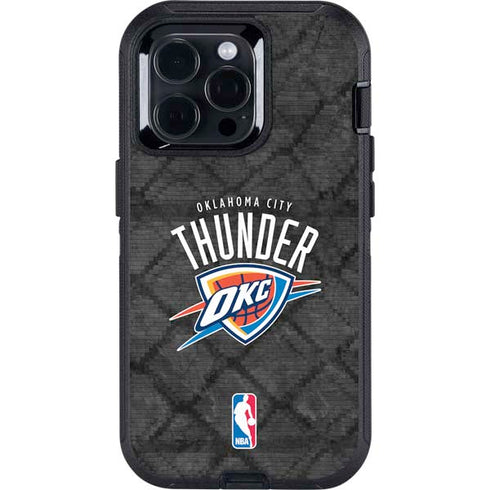 NBA Oklahoma City Thunder Dark Rust Otterbox Defender iPhone Skin