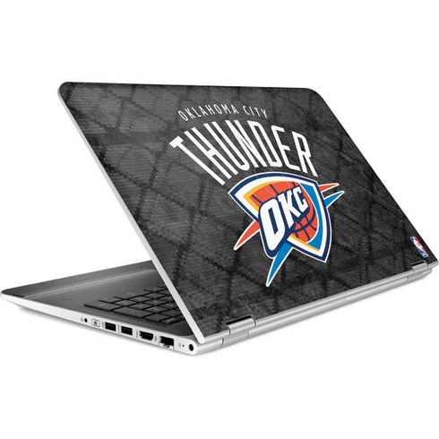 NBA Oklahoma City Thunder Dark Rust HP Pavilion Skin