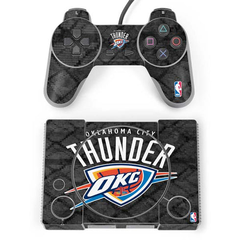 NBA Oklahoma City Thunder Dark Rust PlayStation Classic Bundle Skin