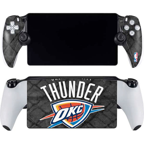 NBA Oklahoma City Thunder Dark Rust PlayStation Portal Remote Player Skin