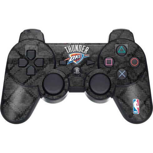 NBA Oklahoma City Thunder Dark Rust PS3 Dual Shock wireless controller Skin