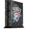 NBA Oklahoma City Thunder Dark Rust PS4 Console Skin