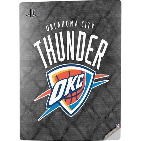 NBA Oklahoma City Thunder Dark Rust PS5 Digital Edition Console Skin
