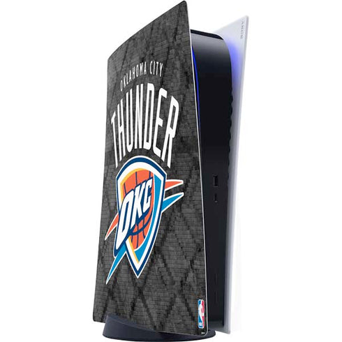 NBA Oklahoma City Thunder Dark Rust PS5 Digital Edition Console Skin
