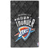 NBA Oklahoma City Thunder Dark Rust PS5 Slim Disk Console Skin