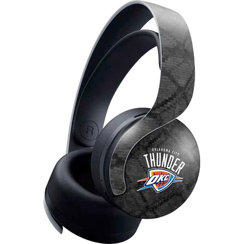 NBA Oklahoma City Thunder Dark Rust PULSE 3D Wireless Headset for PS5 Skin
