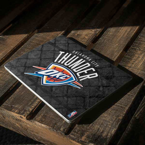 NBA Oklahoma City Thunder Dark Rust Surface Laptop 3 13.5in Skin