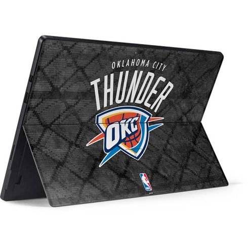 NBA Oklahoma City Thunder Dark Rust Surface Pro 6 Skin