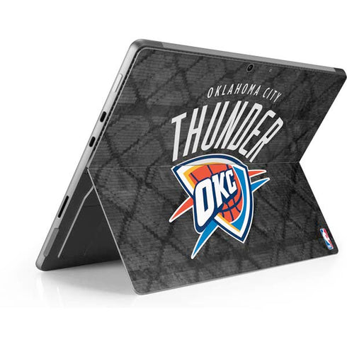 NBA Oklahoma City Thunder Dark Rust Surface Pro 8 Skin