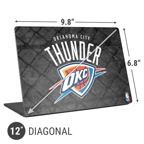NBA Oklahoma City Thunder Dark Rust Universal Laptop 12in (9.8 x 6.8in) Skin