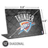 NBA Oklahoma City Thunder Dark Rust Universal Laptop 12in (9.8 x 6.8in) Skin