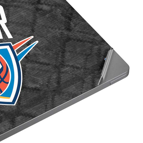 NBA Oklahoma City Thunder Dark Rust Universal Laptop 18in (14.6 x 10.6in) Skin