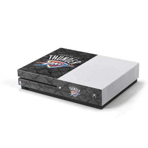 NBA Oklahoma City Thunder Dark Rust Xbox One S Console Skin