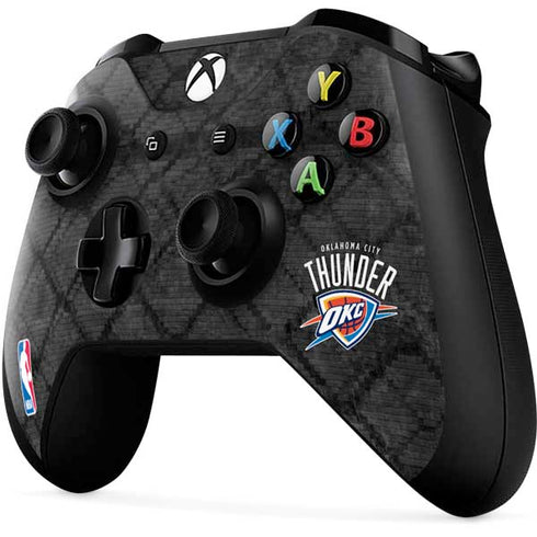 NBA Oklahoma City Thunder Dark Rust Xbox One X Controller Skin