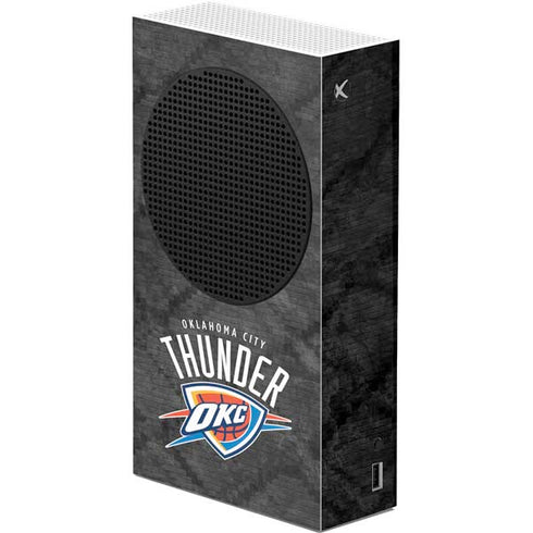 NBA Oklahoma City Thunder Dark Rust Xbox Series S Console Skin