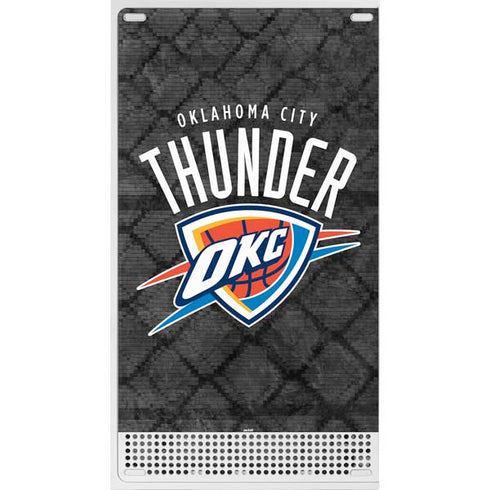 NBA Oklahoma City Thunder Dark Rust Xbox Series S Console Skin