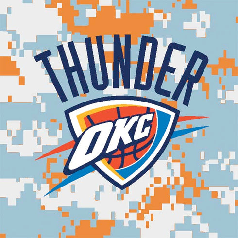 NBA Oklahoma City Thunder Digi Camo Nintendo 2DS XL (2017) Skin