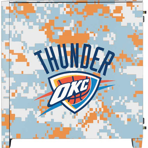 NBA Oklahoma City Thunder Digi Camo Corsair 4000D Tempered Glass Mid-Tower ATX Case Skin