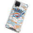 NBA Oklahoma City Thunder Digi Camo Galaxy A12 Clear Case
