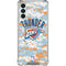 NBA Oklahoma City Thunder Digi Camo Galaxy A13 5G Clear Case