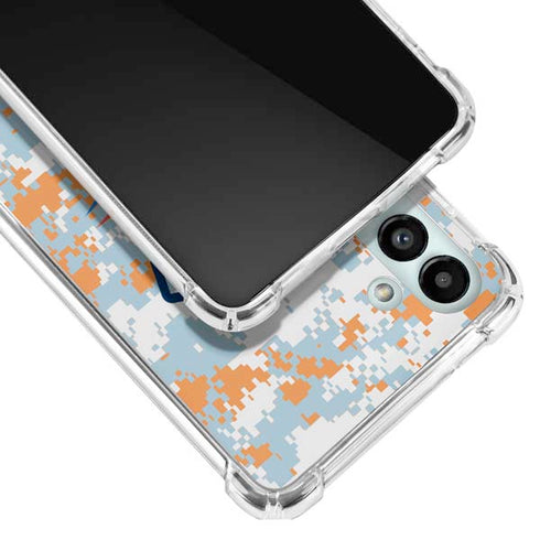 NBA Oklahoma City Thunder Digi Camo Galaxy A13 5G Clear Case