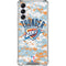 NBA Oklahoma City Thunder Digi Camo Galaxy A14 5G Clear Case