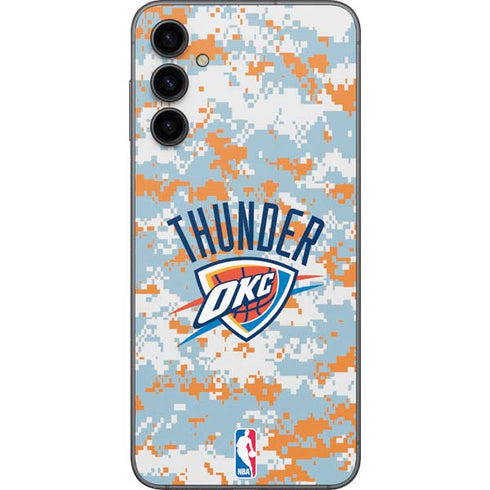 NBA Oklahoma City Thunder Digi Camo Galaxy A14 5G Skin