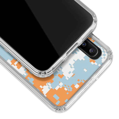NBA Oklahoma City Thunder Digi Camo Galaxy A20 Clear Case