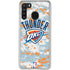 NBA Oklahoma City Thunder Digi Camo Galaxy A21 Clear Case