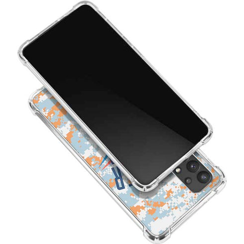 NBA Oklahoma City Thunder Digi Camo Galaxy A32 5G Clear Case